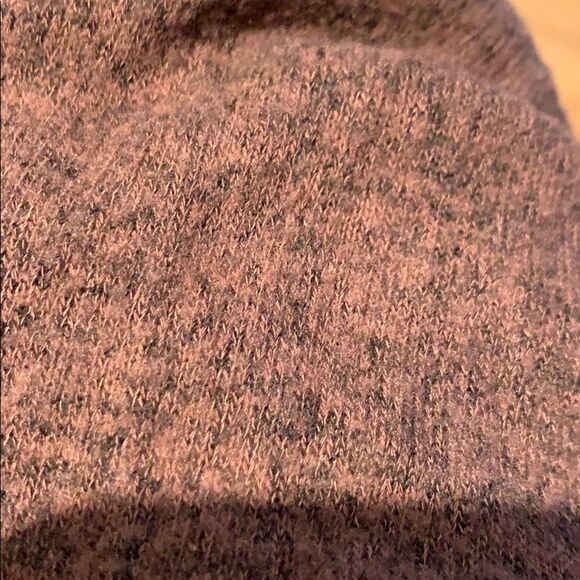 soprano marled chocolate/black faux wrap top, M - Picture 5 of 5